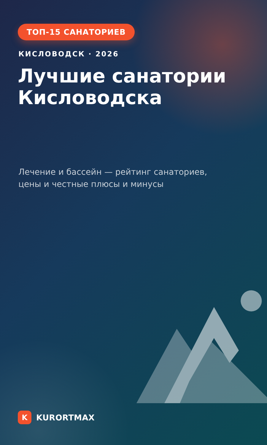 Лучшие санатории Кисловодска 2026: ТОП-15 с лечением и бассейном